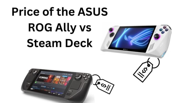 ASUS ROG Ally vs Steam Deck in 2023