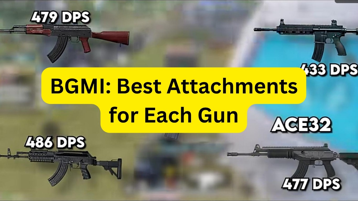 BGMI: Best Attachments for Each Gun
