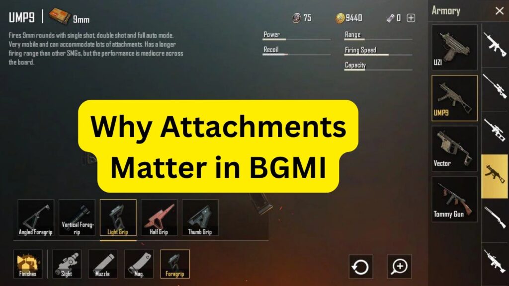 Why Attachments Matter in BGMI